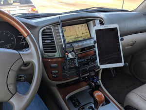Media Mount (1998-2007 LX470/Land Cruiser and GX470) with NAV
